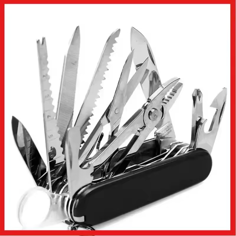 Edc Carry Knife - มีดพับอเนกประสงค์แบบพกพา เครื่องมือ EDC สำหรับการตั้งแคมป์ เดินป่า และปีนเขา