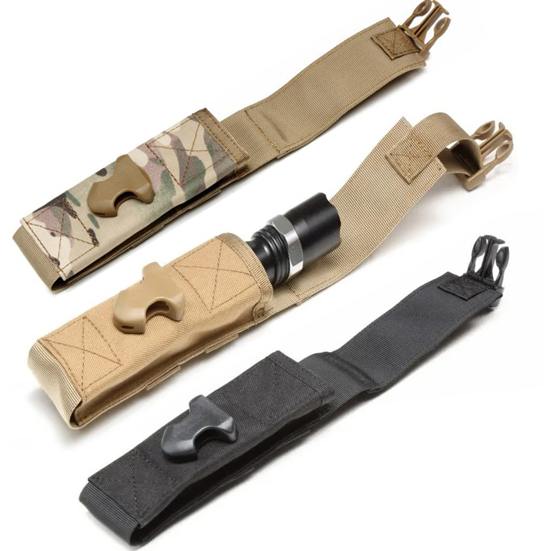 Edc Carry Fanny Pack - ซองไฟฉาย กระเป๋าใส่ไฟฉาย กระเป๋าคาดเอว Molle EDC สำหรับกิจกรรมกลางแจ้ง