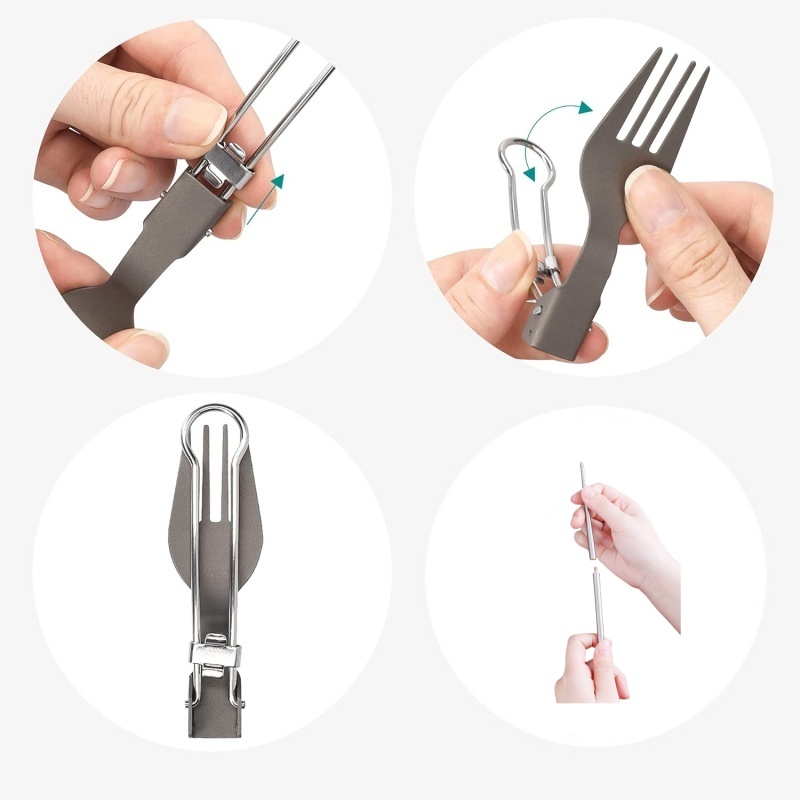 ชุดอุปกรณ์รับประทานอาหารพับได้ - Edc Everyday Carry Knives บทวิจารณ์และราคา