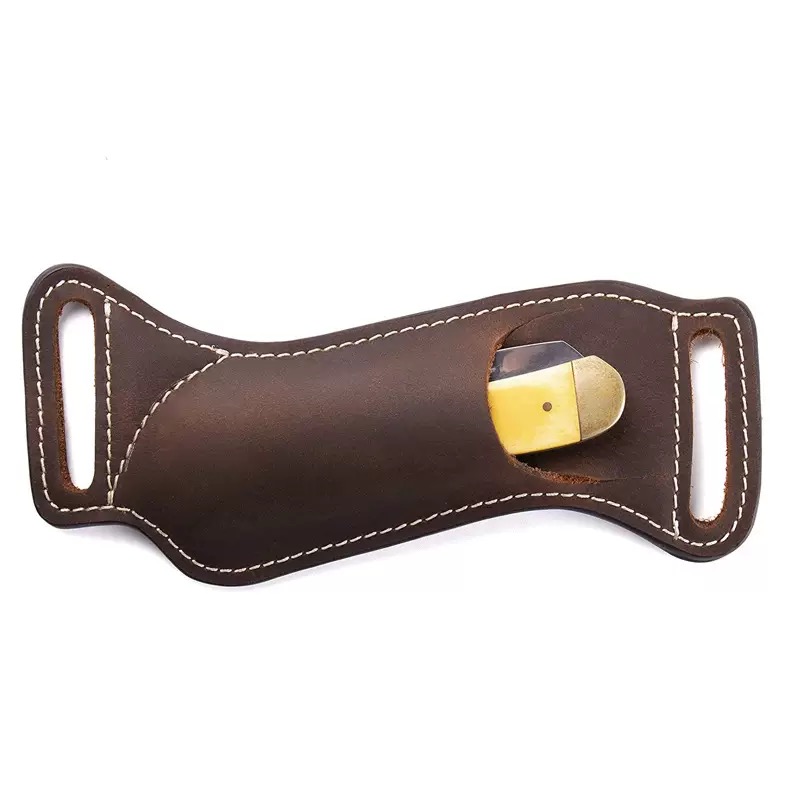 ซองมีด EDC หนังแท้ สำหรับพกพาแ - Edc Carry Knife บทวิจารณ์และราคา